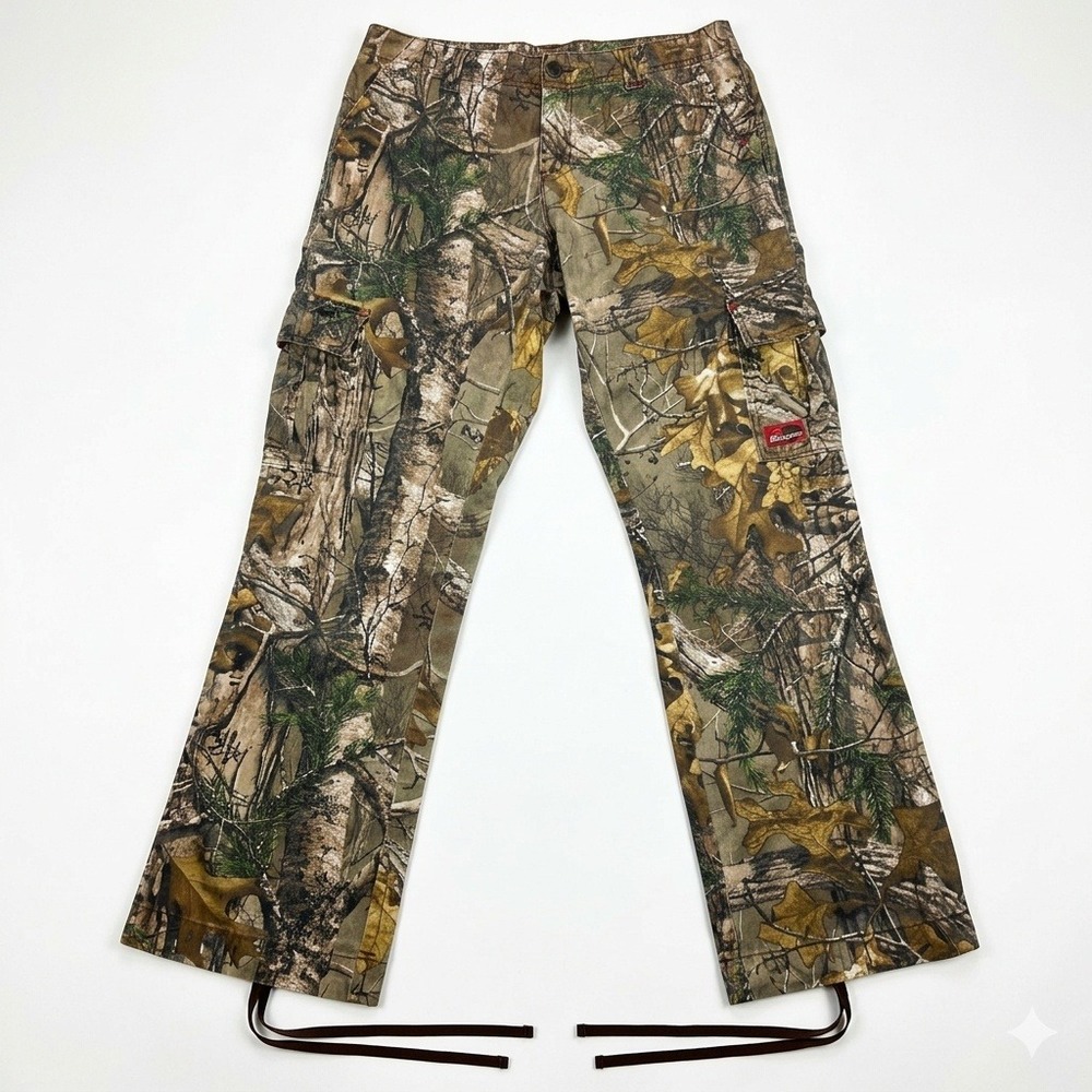Berne Womens Realtree Xtra Camo Cargo Pants Size 10 Regular‎ Gorpcore Utility